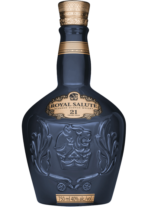 Whisky blended scotch 12 ans CHIVAS REGAL : le coffret bouteille de 70cL +  2 verres à Prix Carrefour