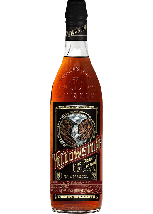 Yellowstone Select Bourbon 109 Proof BrlSel