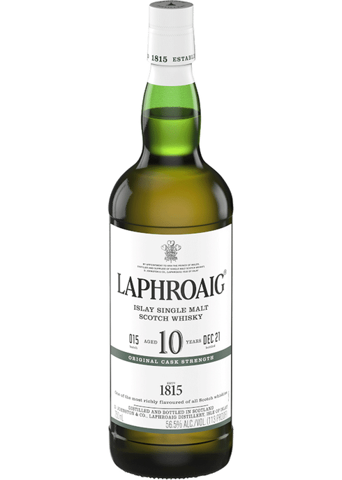 Buy Laphroaig 10 Year Old Cask Strength Batch 16 Scotch Whisky Online