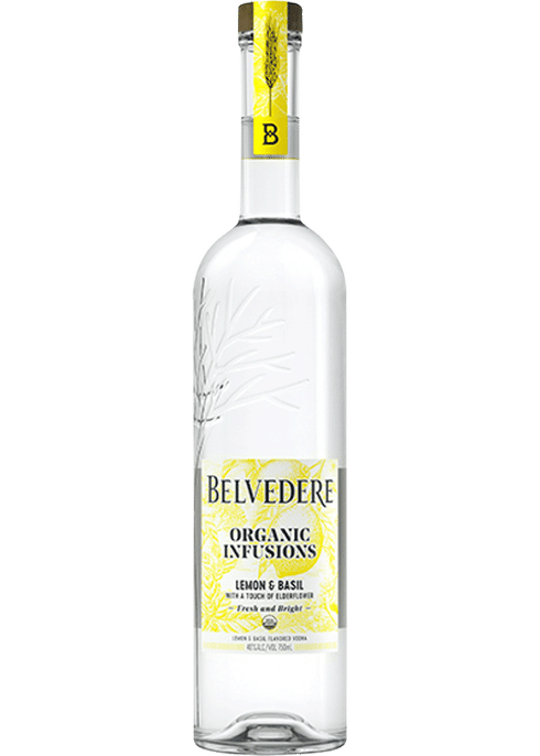 Belvedere Organic Infusions Lemon & Basil Vodka | Total Wine & More