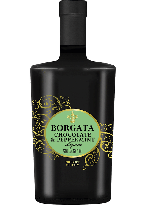 Borgata Chocolate & Peppermint Wine | & More Total Liqueur