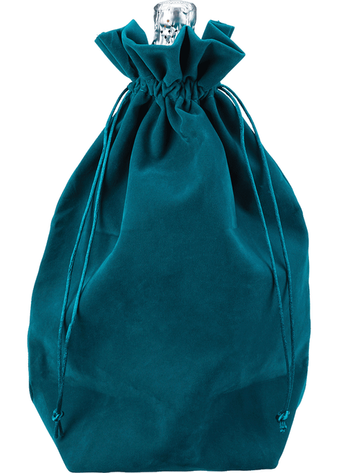 Premium Velvet Bottle Bag Grapevine Green Total Wine More