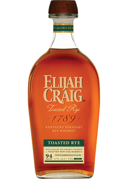 Elijah Craig Toasted Rye Whiskey | Total Wine & More