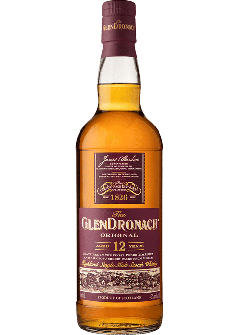 Glendronach 12 Year Single Malt Whisky | Wine More Total Scotch 