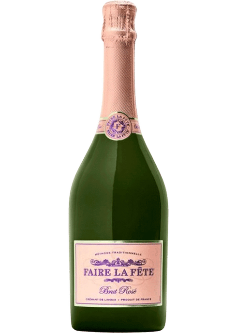Faire La Fete Brut Rose Cremant de Limoux | Total Wine & More