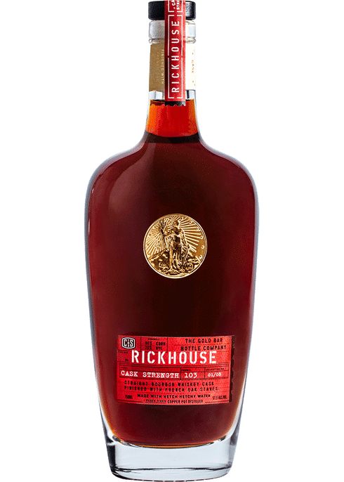 Gold Bar Rickhouse Cask Strength Bourbon Whiskey | Total Wine & More