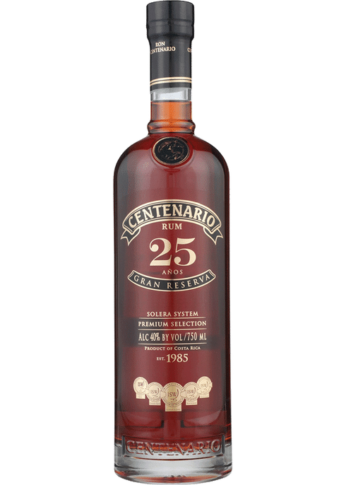 Ron Centenario Total Rum More | 25 Wine Yr 