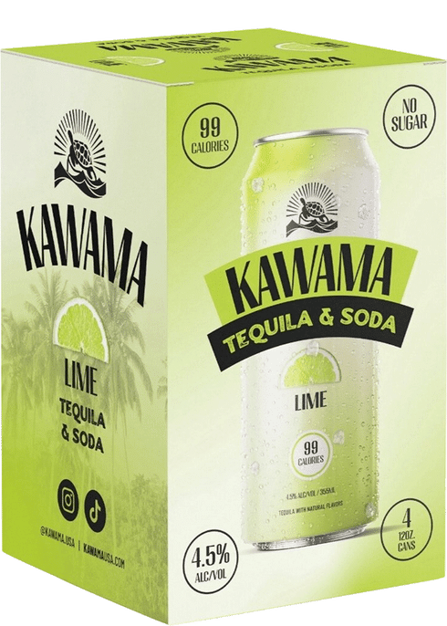 Kawama Lime Tequila & Soda | Total Wine & More