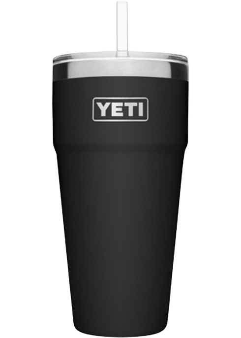 Yeti® Rambler 26oz Straw Cup Black - Fort Brands