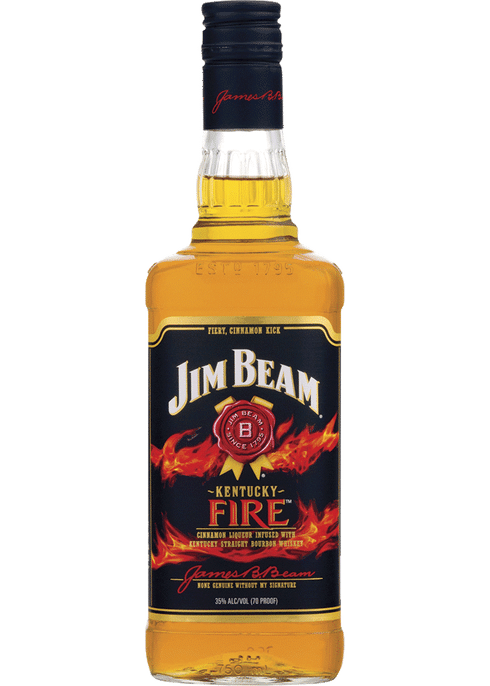 Jim Beam Kentucky Fire Bourbon Whiskey Total Wine More