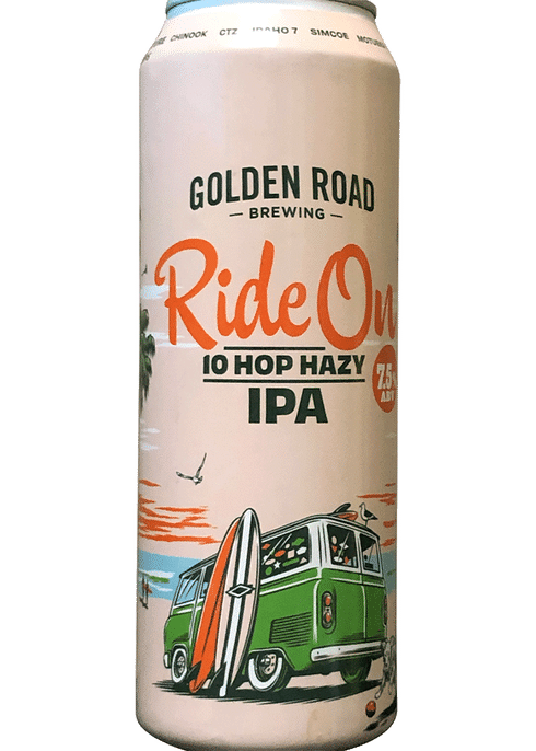 Golden Road Ride On 10 Hop Hazy Ipa 19.2oz Can