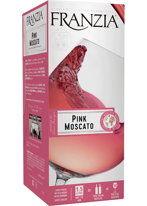 pink moscato box wine