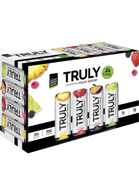 TRULY 4 Style Hard Seltzer Variety Pack | Total Wine & More