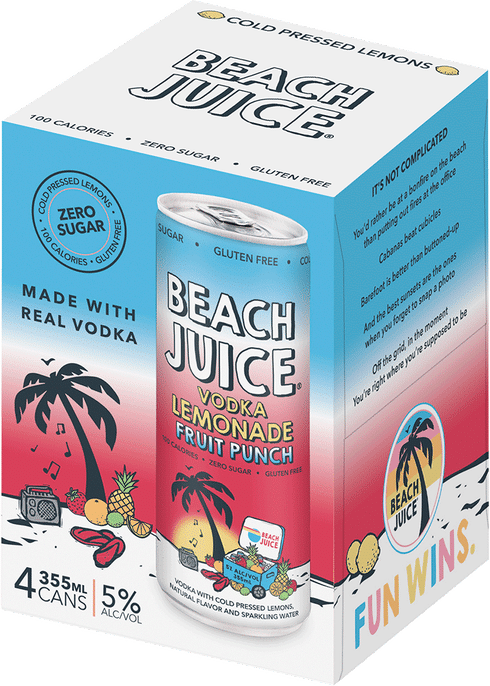 Beach Juice Vodka Lemonade: The Ultimate Refreshing Drink for Your Vacation