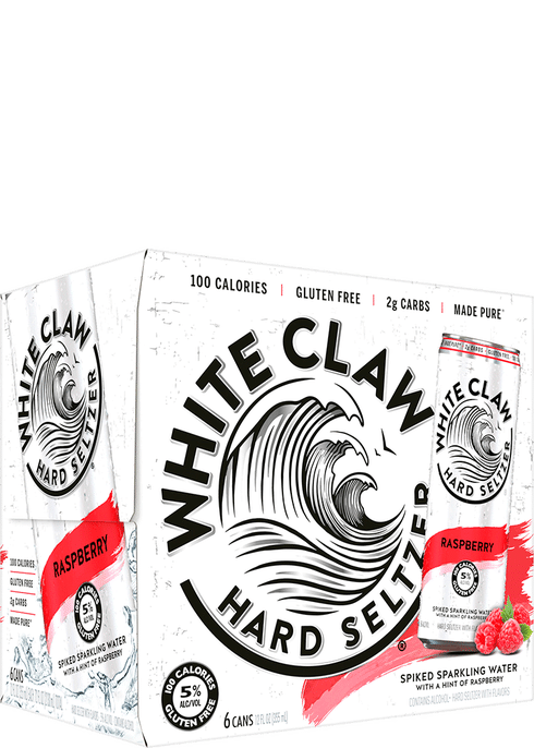 White Claw Hard Seltzer custom adult small softball jersey little red #5