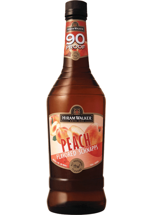 Hiram Walker Peach Schnapps 90 | Total Wine & More