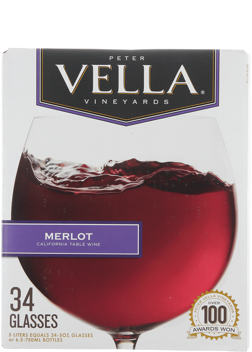 merlot box wine