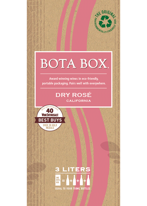 box wine rose