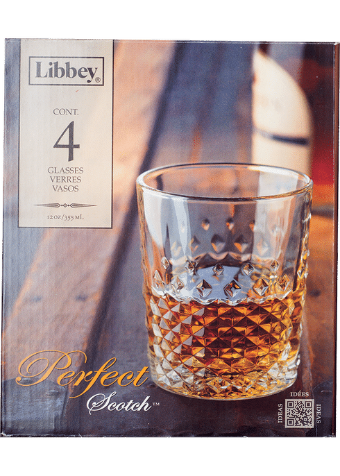 Libbey Scotch Glasses 4pk