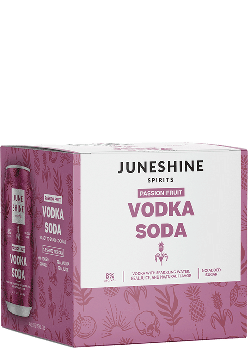 Passion Fruit Vodka Soda – JuneShine