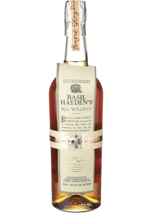 Basil Hayden Rye Whiskey