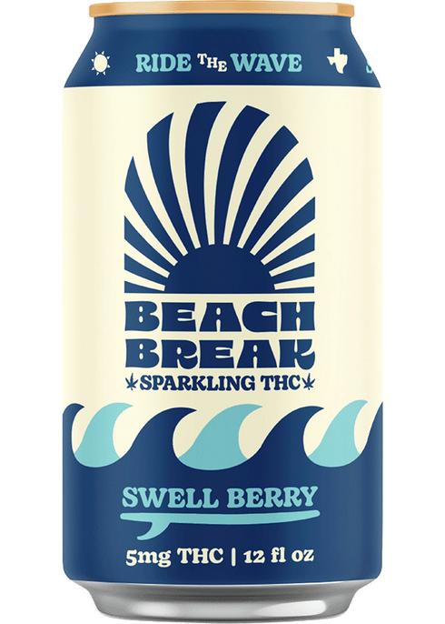 Unwind with Beach Break THC Seltzer: The Refreshing Cannabis Beverage Experience