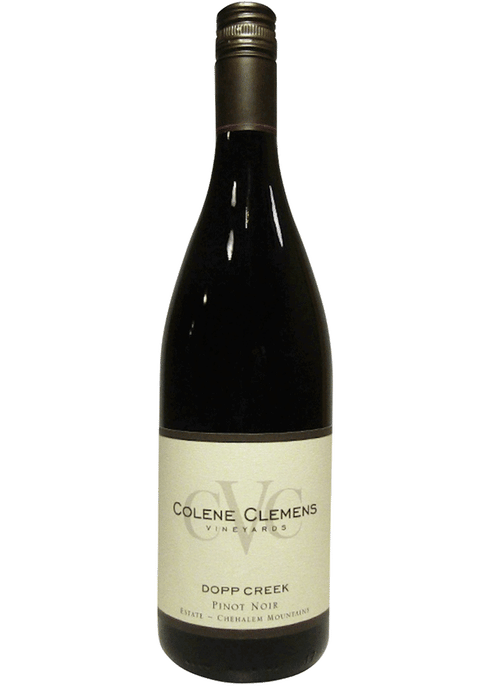 colene clemens pinot noir chehalem mountains dopp creek 2015