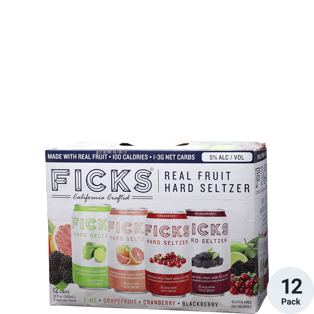 Ficks Hard Seltzer Variety Pack | Total Wine & More