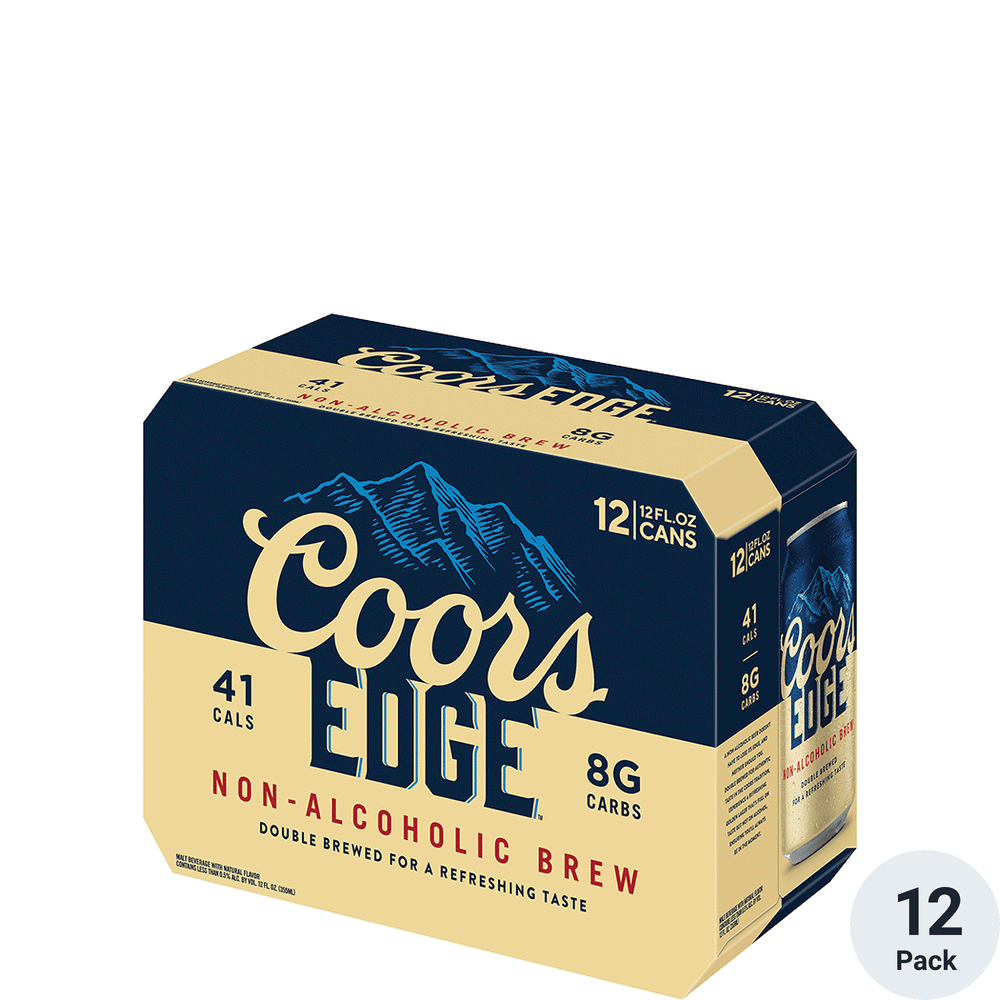 Coors Edge Non-Alcoholic Beer | Total Wine & More