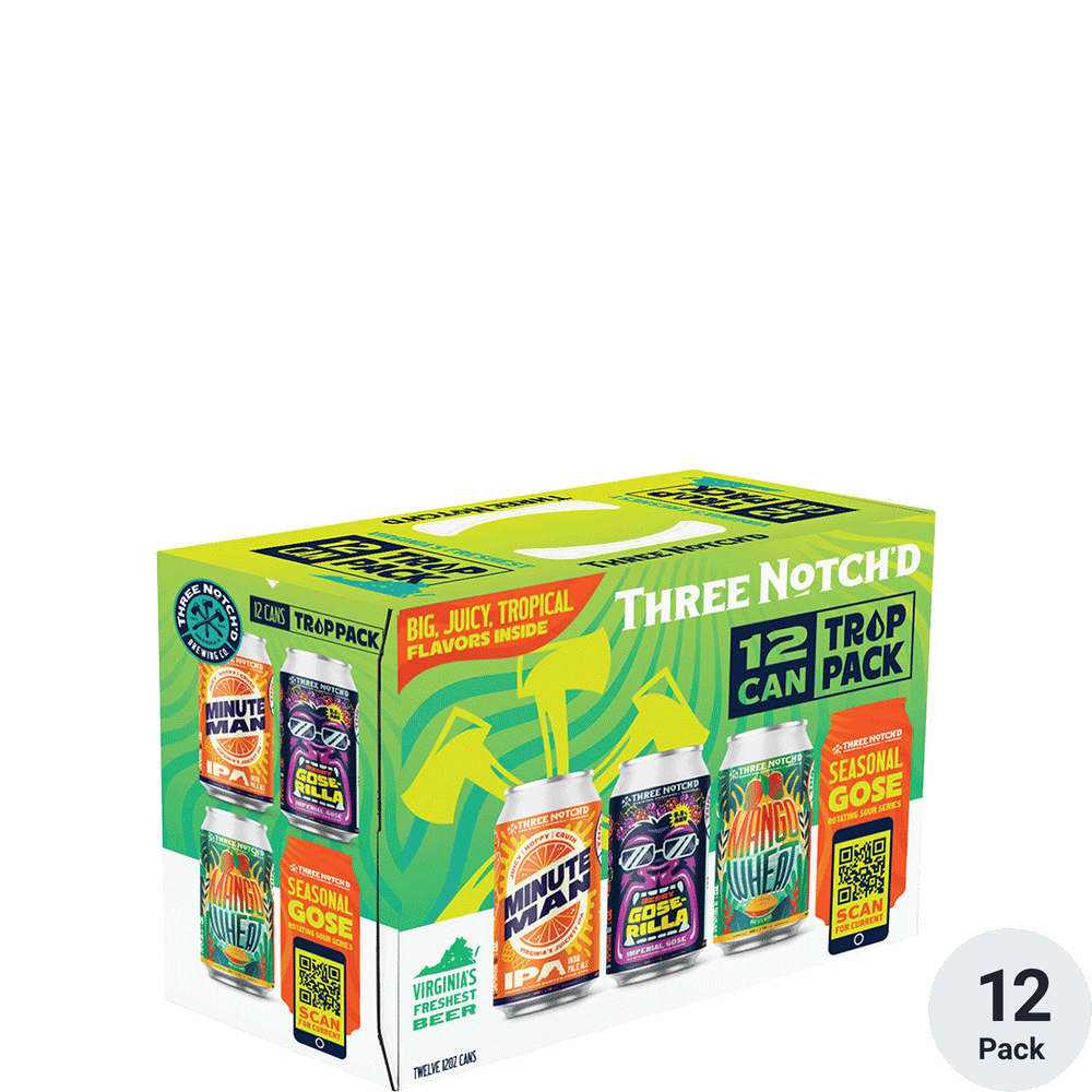 Three Notch'd Trop Pack | Total Wine & More