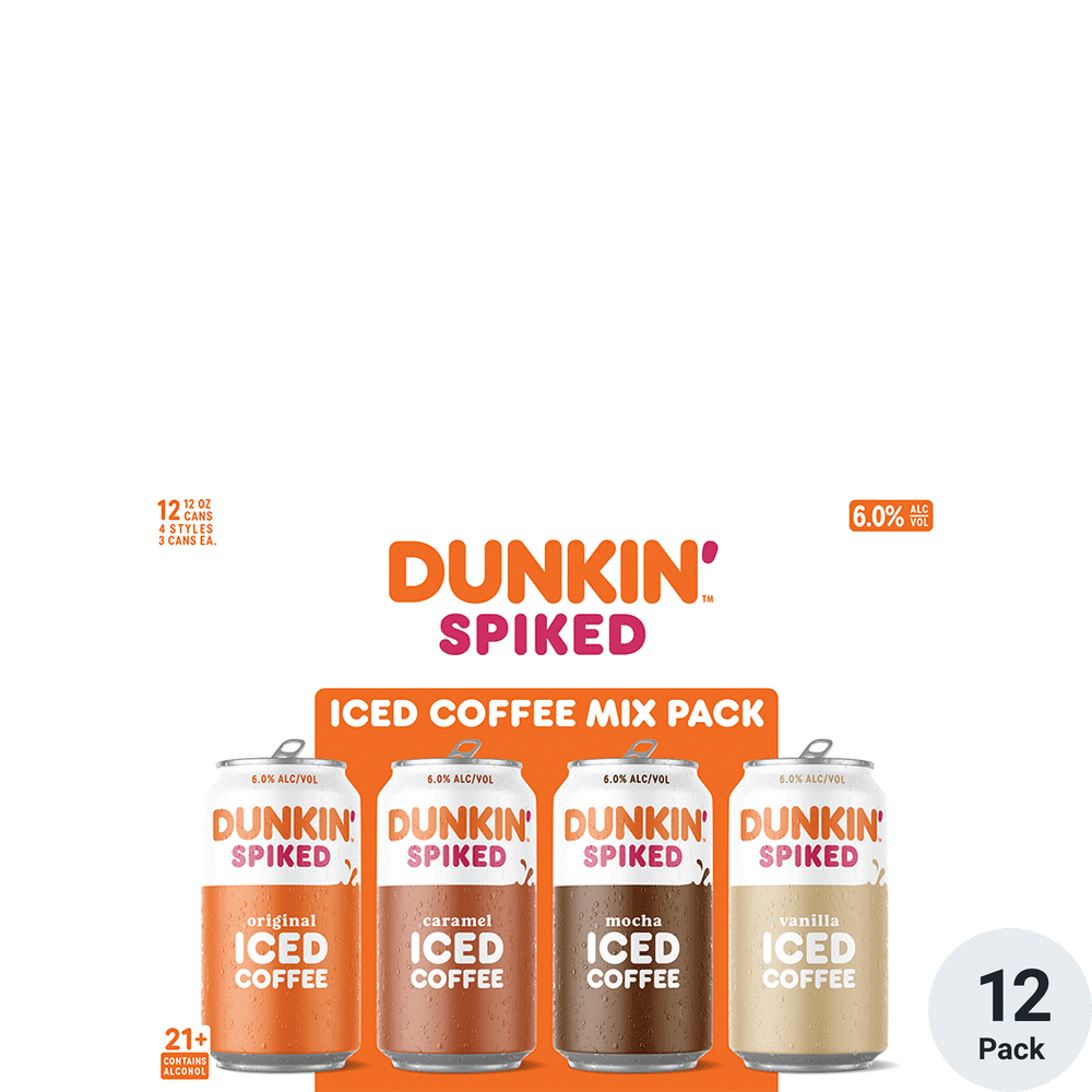 Dunkin Spiked Iced Coffee Mix Pack | Total Wine & More