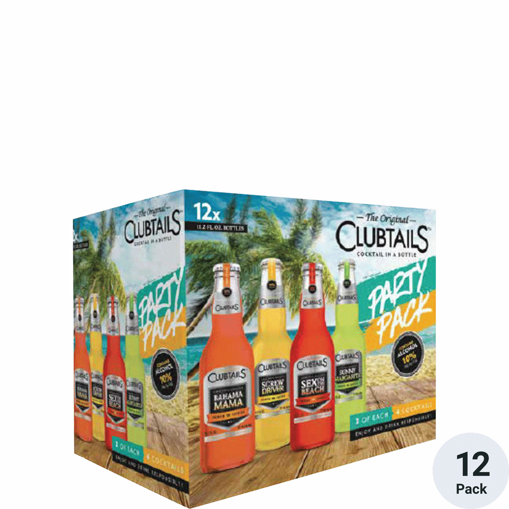 Clubtails Pack & | Party Wine More Total