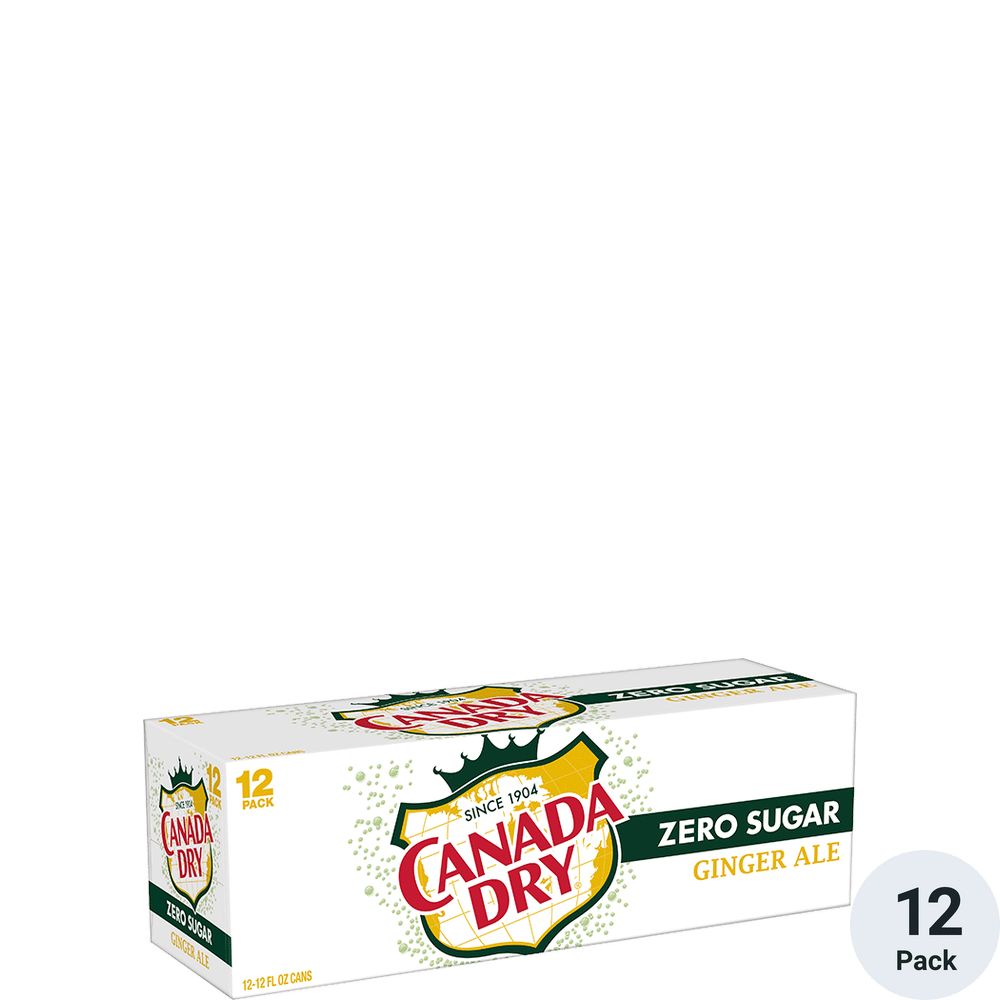 Canada Dry Canada Dry Ginger Ale, 12 Fl Oz Cans, 12 Pack