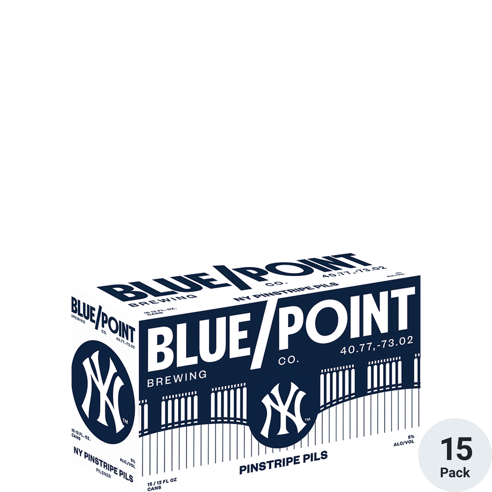 Pinstripe Pils - Blue Point Brewing - Baseball Life