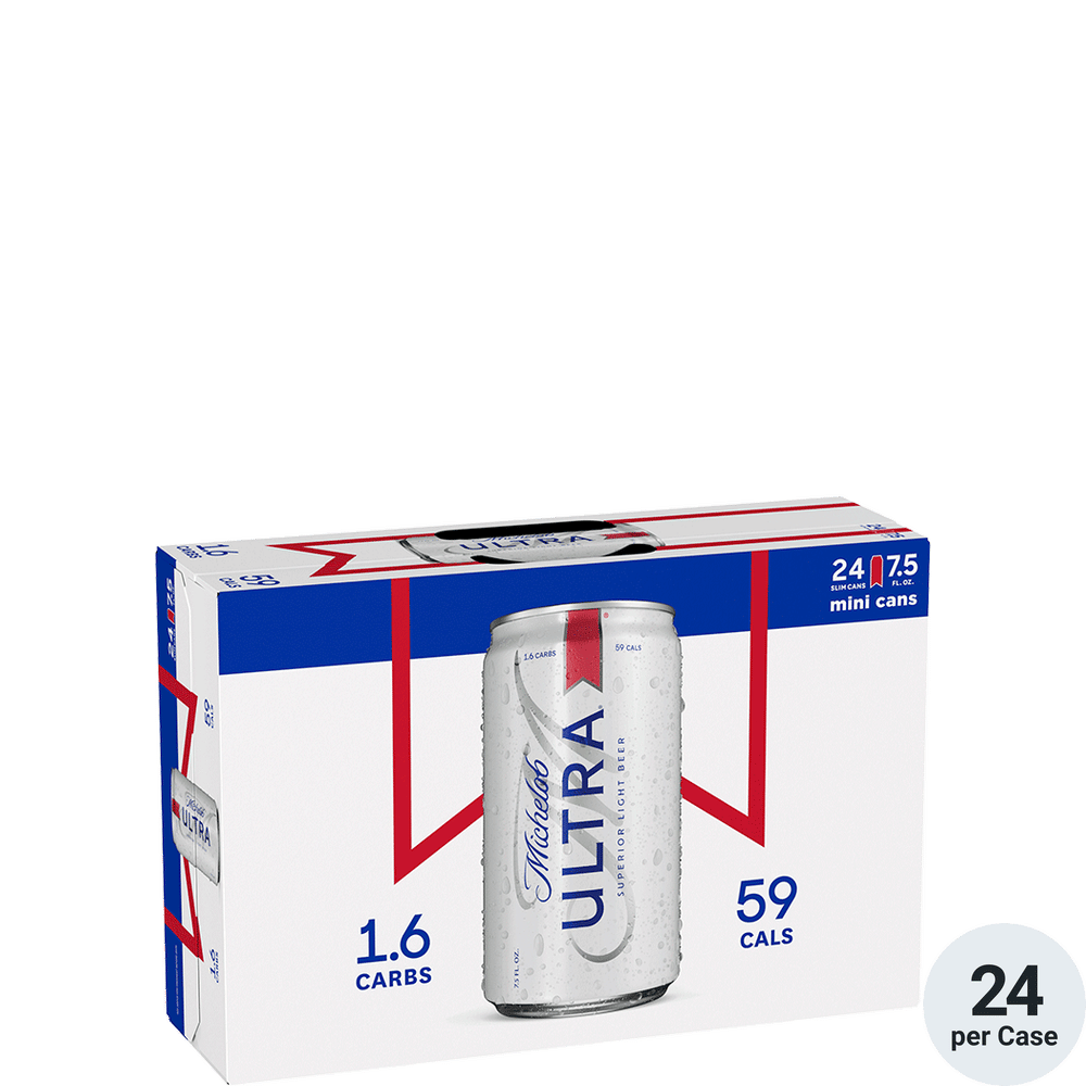 Michelob Ultra Beer, Superior Light - 24 pack, 12 fl oz bottles