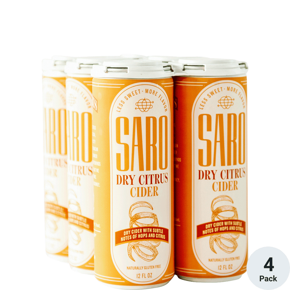 SARO Dry Citrus Cider | Total Wine & More