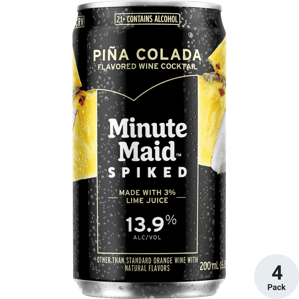 Minute Maid Spiked Pina Colada Total Wine More