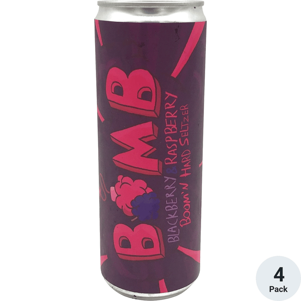 The Brewing Projekt Bomb Blackberry Raspberry Hard Seltzer | Total Wine ...