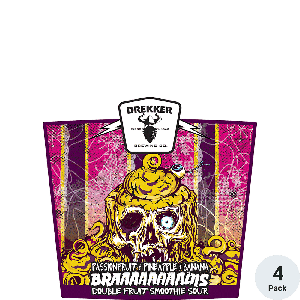 Drekker Brains Passionfruit Pineapple Banana | Total Wine & More