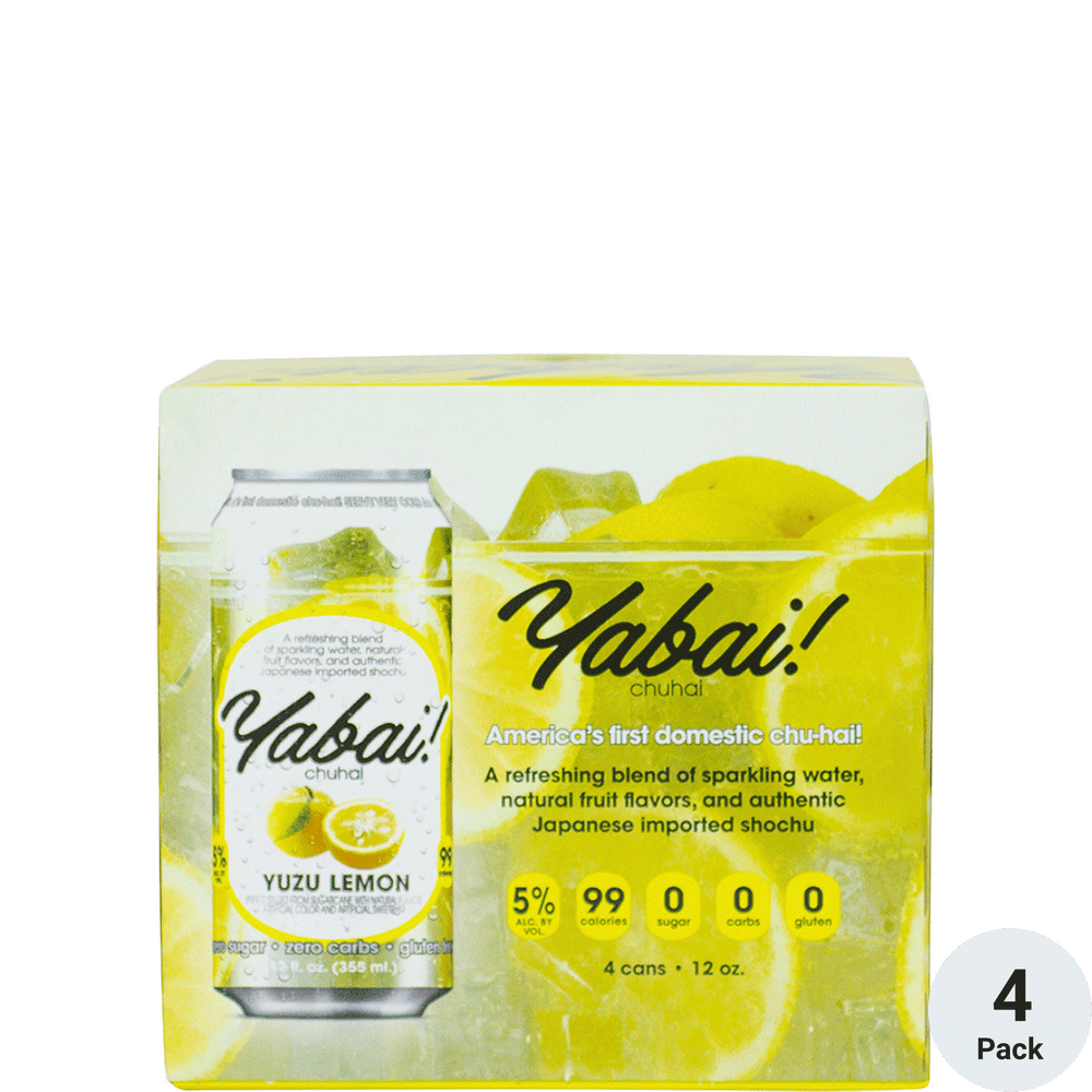 Yabai Yuzu Lemon - 4pk/12 Fl Oz Cans : Target