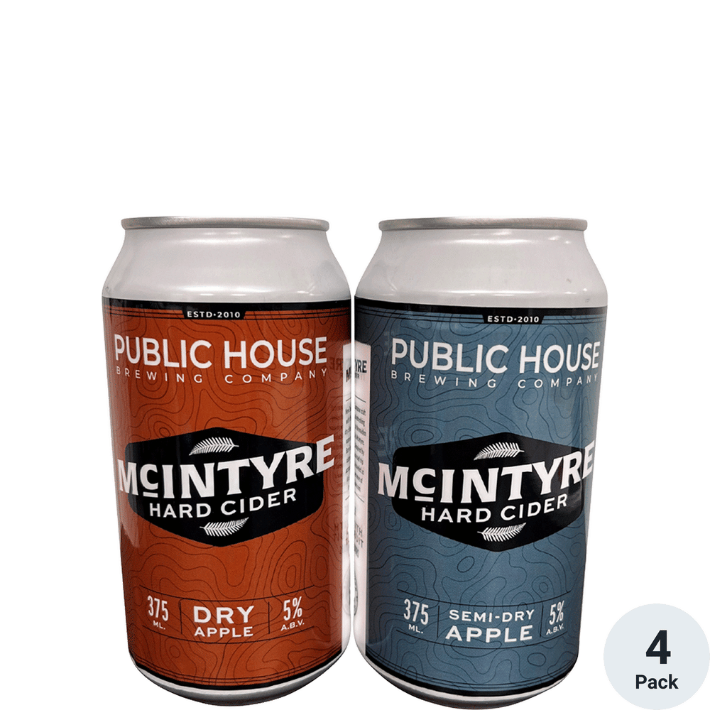 Public House Mcintyre Dry Apple Cider 