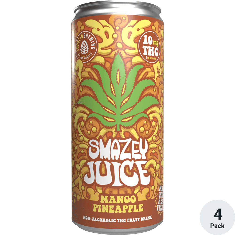 Lupulin Smazey THC 10mg Mango Pineapple | Total Wine & More