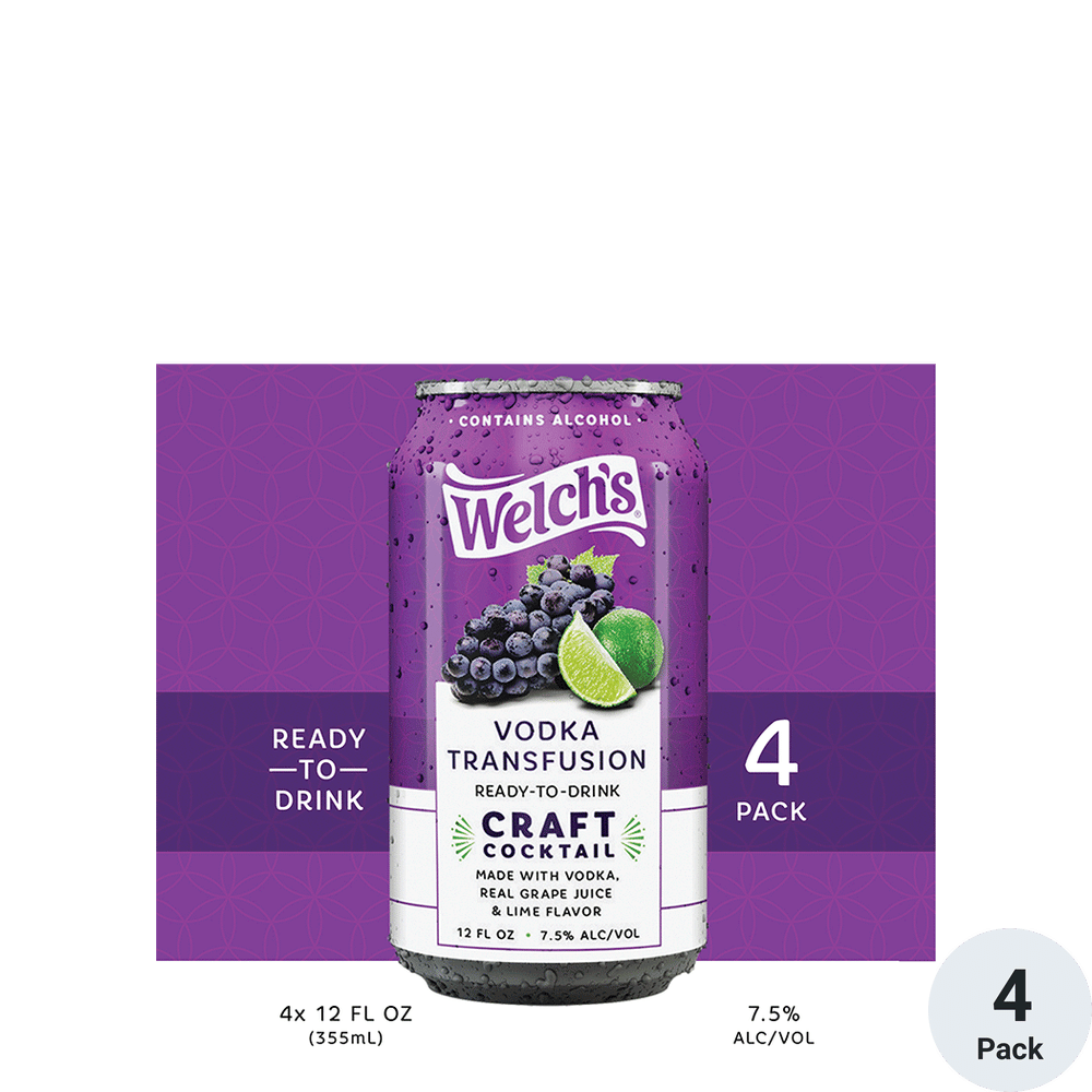 Welch's Craft Cocktails Vodka Transfusion | Total Wine & More