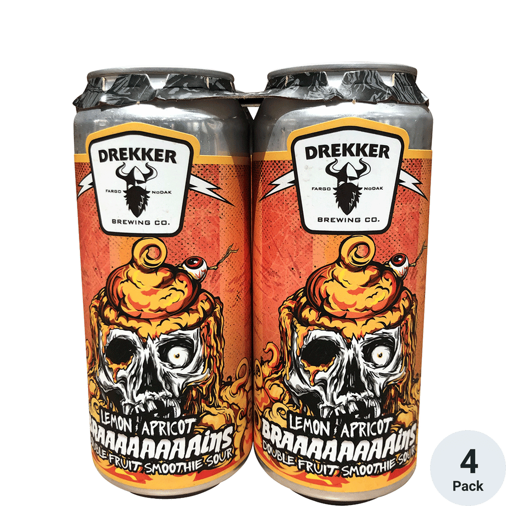 Drekker Braaaains Lemon Apricot | Total Wine & More