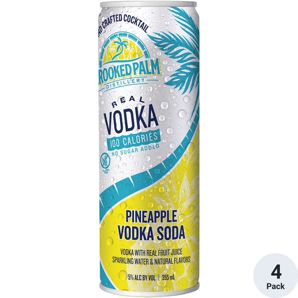 Crooked Palm Pineapple Vodka Soda