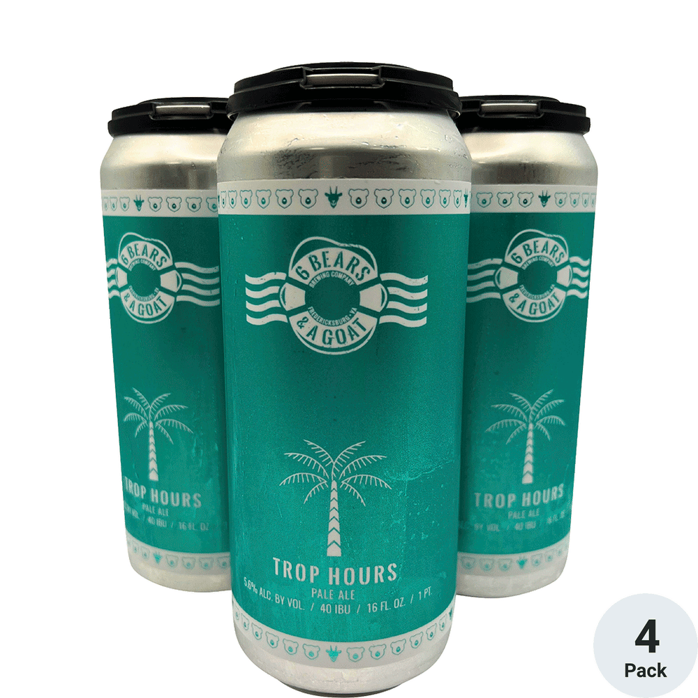 6 Bears & Goat Trop Hours Pale Ale | Total Wine & More