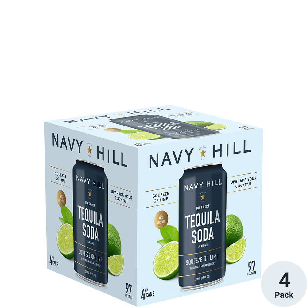 Navy Hill Squeeze of Lime Tequila Soda | Total Wine & More