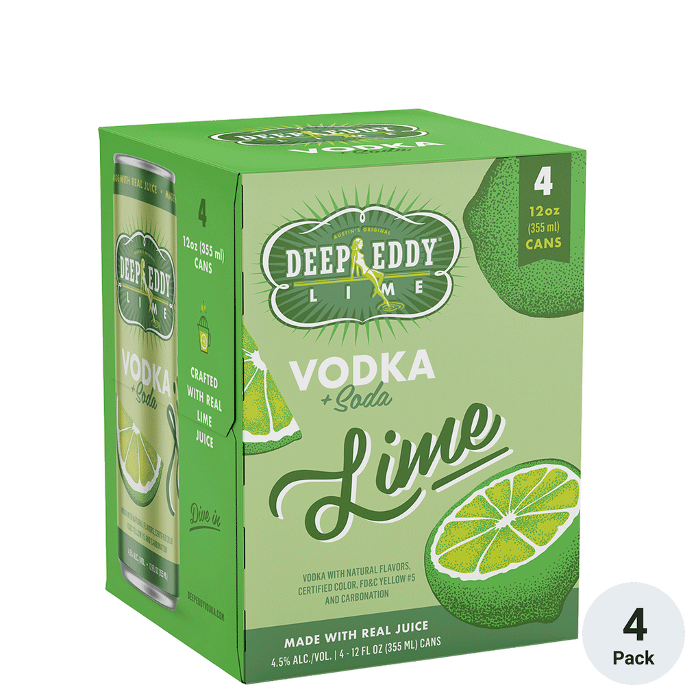 Deep Eddy Lime Vodka Soda Total Wine And More 2084