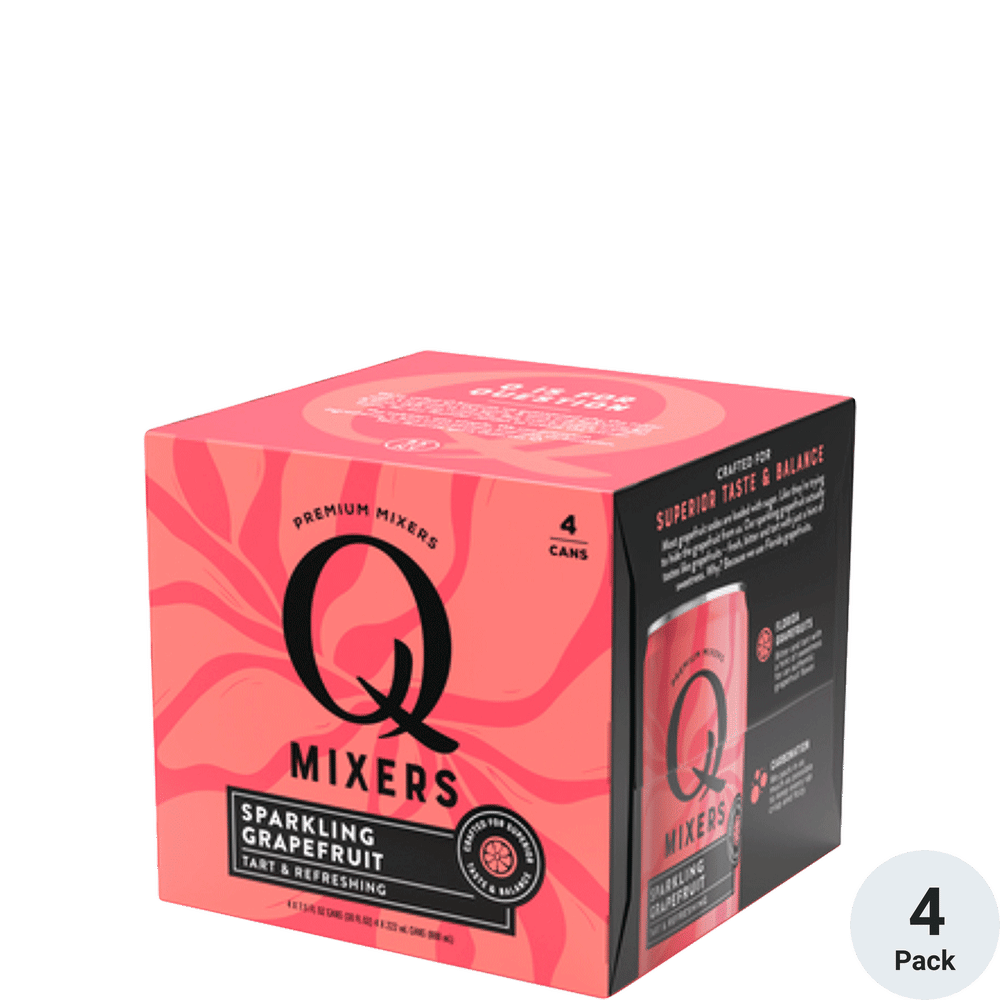 Q Sparkling Grapefruit, 7.5 oz, 24 pack 