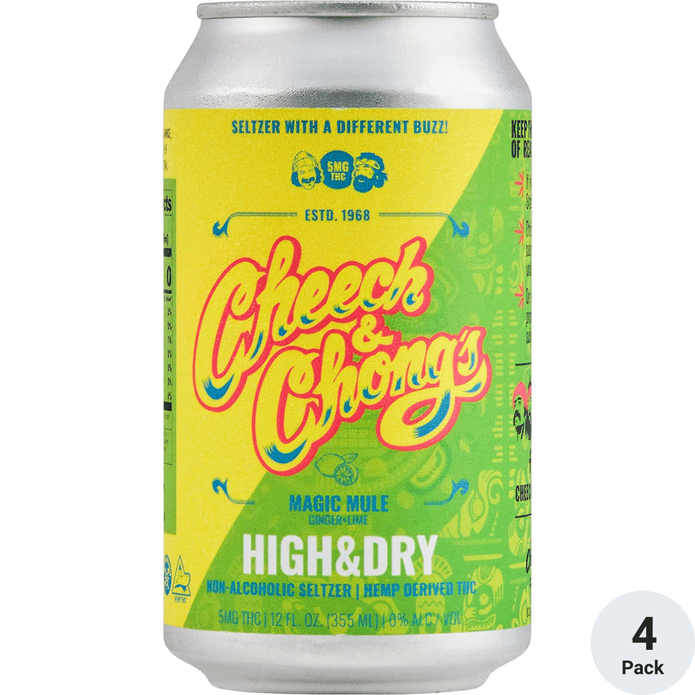 Cheech & Chong THC 5mg High & Dry Magic Mule | Total Wine & More